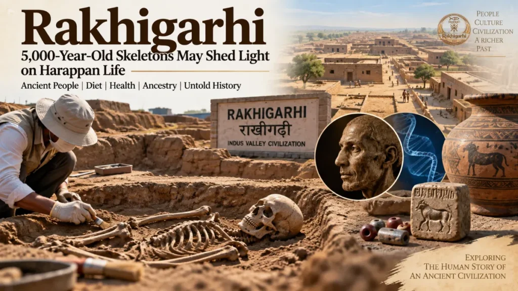 About Harappan Civilization Rakhigarhi